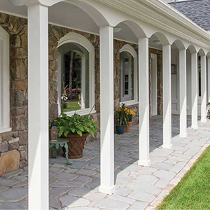 Azek Column Wrap