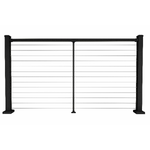 Bella Cavo C90 Horizontal Cable Rail Sections by Westbury