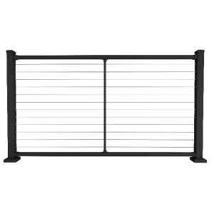 Bella Cavo C91 Horizontal Cable Rail Sections by Westbury