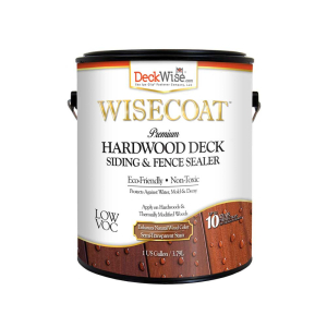 DeckWise WiseCoat Hardwood Deck, Siding, &amp; Fence Sealer