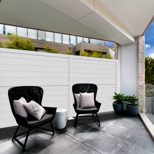 Privacy Rail Vinyl Infill Boards from RDI