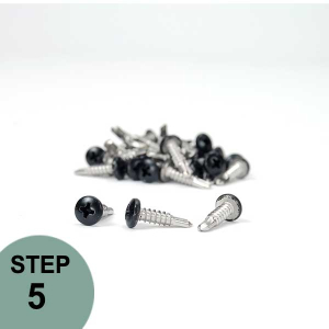 Step 5 | Color Matched Screws by RailFX