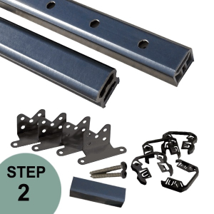 RadianceRail Express Round Aluminum Baluster Rail Pack