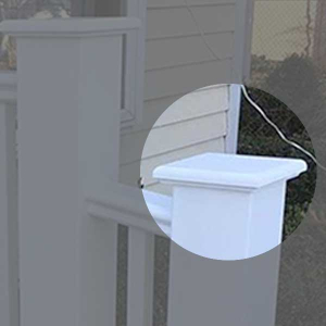 Timbertech Statement PVC Rail Post Caps