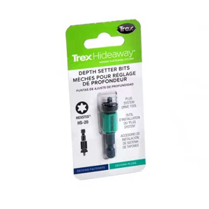 Trex Hideaway Depth Setter Bit