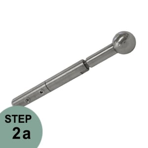 Step 2a | PA26 Cable Post Adjustment Terminal for Prova Railing 