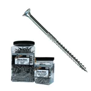 Big Timber STX Flat Head Stainless Steel Screws