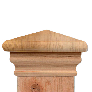 Federal Slip Over Post Cap by Nantucket - Western Red Cedar