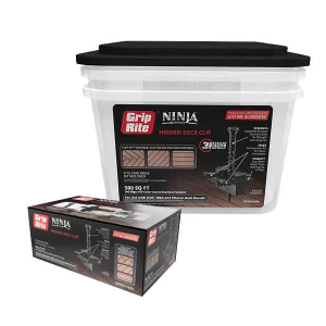 Ninja Hidden Deck Clips From Grip-Rite