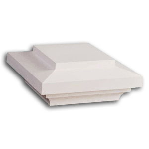Timbertech RadianceRail Express Island Post Cap - White