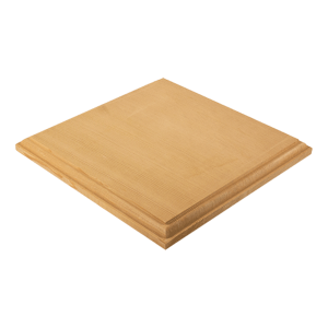 Cedar Roman Finial Base by Nantucket