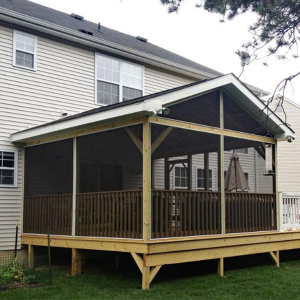 ScreenEze Screen Porch 8' Kits - Courtesy: Axis Builders Farmingdale, NJ