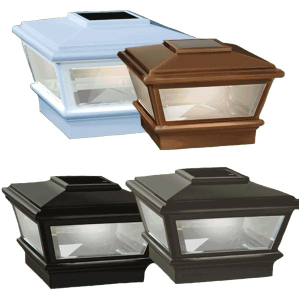 Traditional Solar VersaCaps Post Cap Light by Deckorators