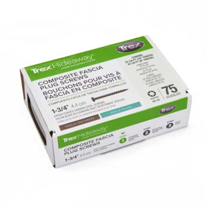 Trex Hideaway Composite Fascia Plug Screws