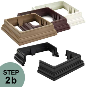 Trex Composite Post Skirts - Step 2B