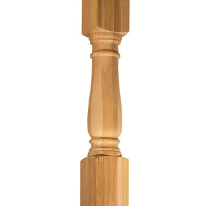 Victorian Newel Cedar - Closeup