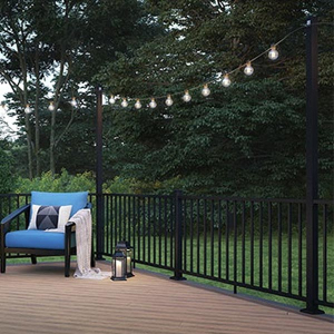 Deckorators ALX Post Extensions Installed