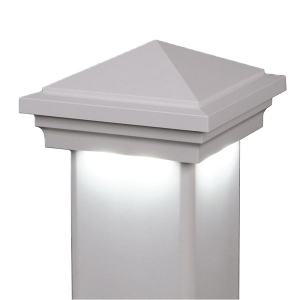 Colonial Pyramid Downward LED Low Voltage Post Cap
