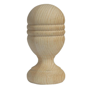 Queen Elizabeth Finial 4"