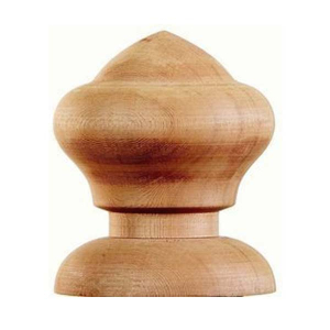 Nantucket Acron Finial - Western Red Cedar