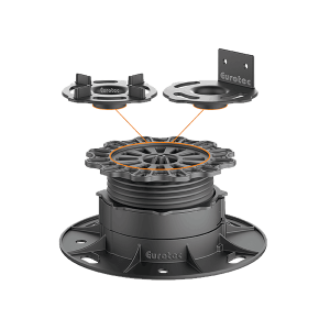 Pro Line Adjustable Pedestal L with L adapter and Stone Adapter