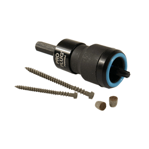 Fiberon Pro Plug System - Screws, Tool, Plugs