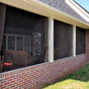 Westbury ScreenRail Frame Rail Installed