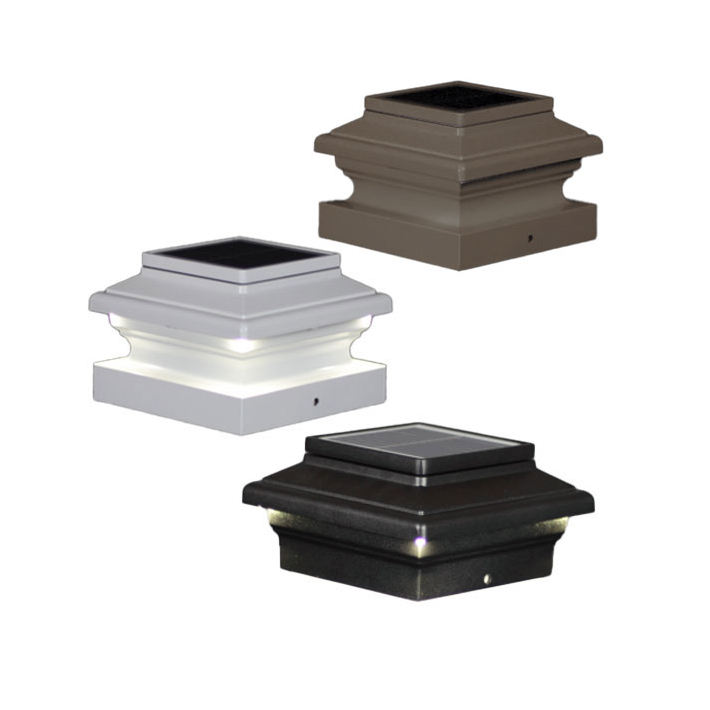 Aries LED Solar Post Cap Collection