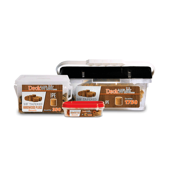 DeckWise Hardwood Plugs