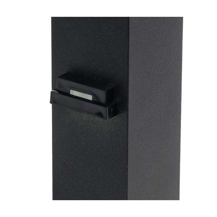 Ornamental Low Voltage Side Post Light - Black
