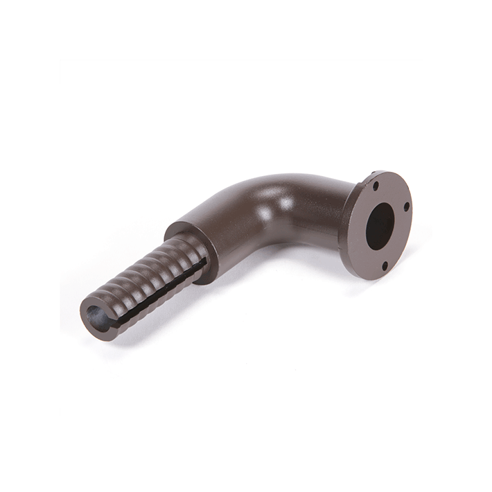 Deckorators Secondary Handrail 3" Offset 90° Aluminum Post Return