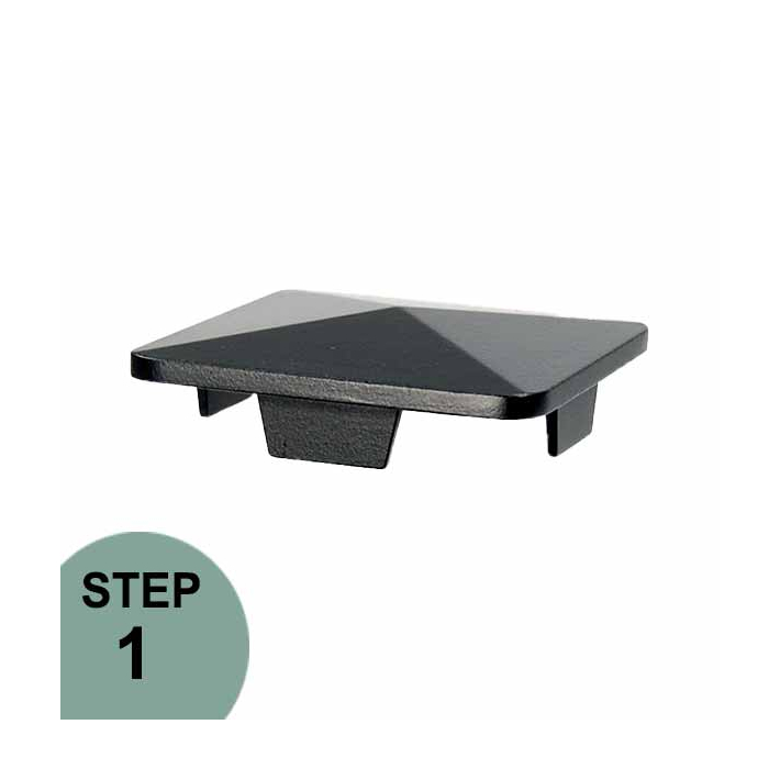 RailFX Fascia Post Cap