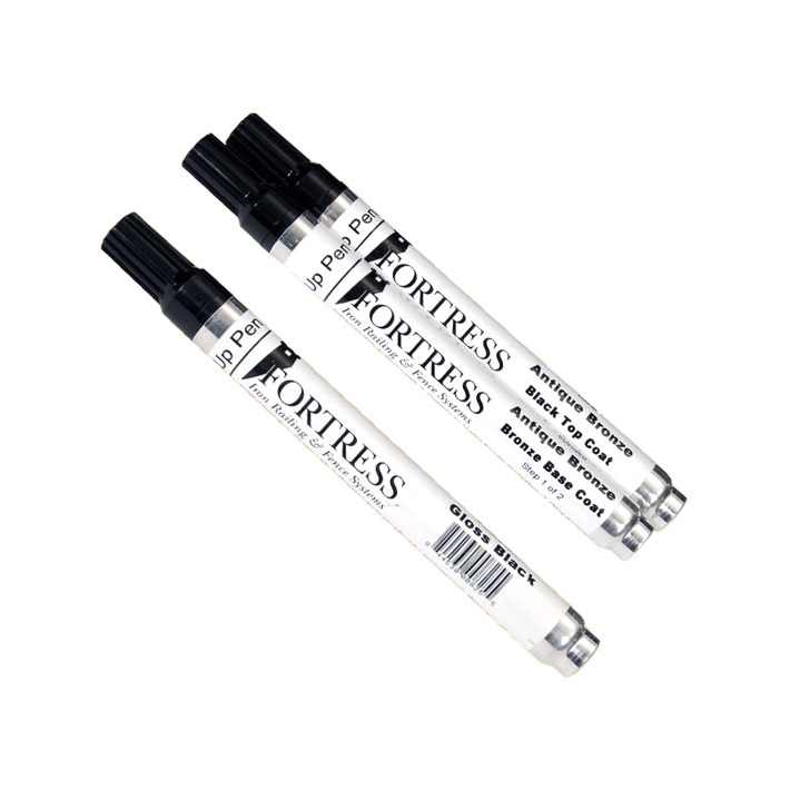 Fortress Touch Up Paint Pen - Gloss Black and Antique Bronze