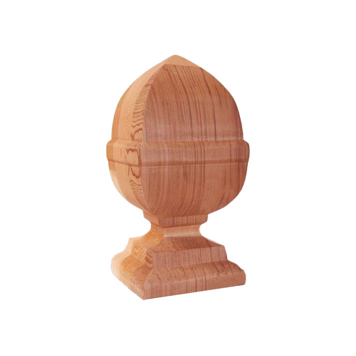 French Acorn Finial - Cedar
