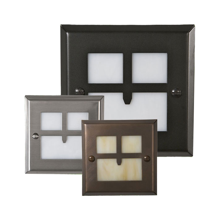 Golden Gate Recessed Step Lights 