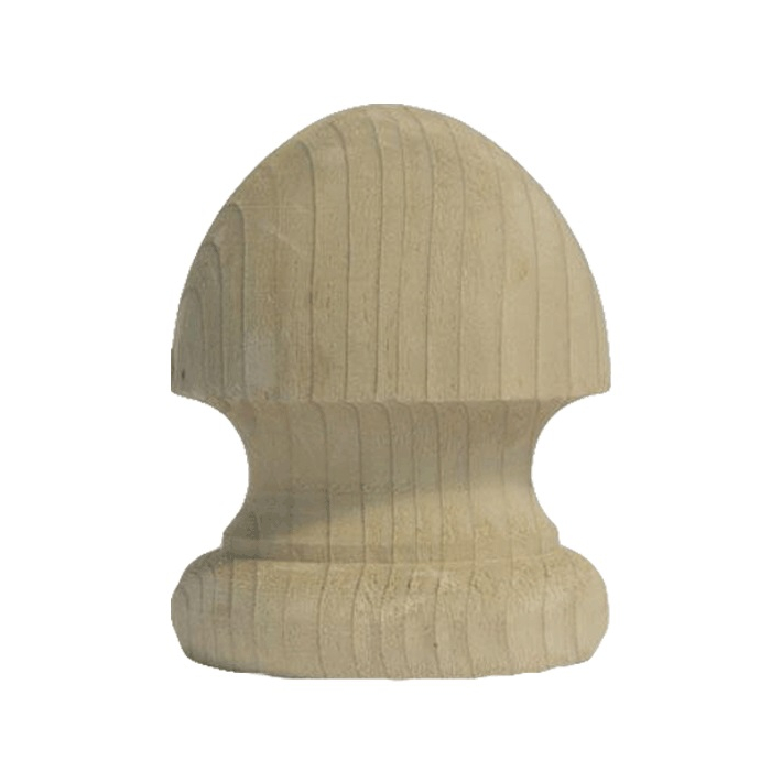Mushroom Finial 4"