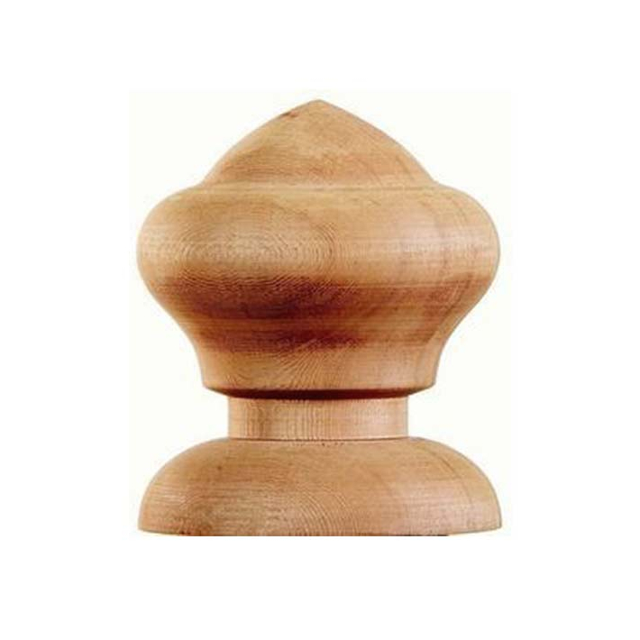 Nantucket Acron Finial - Western Red Cedar