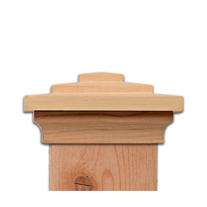 Beachwalk Slip Over Post Cap - Western Red Cedar