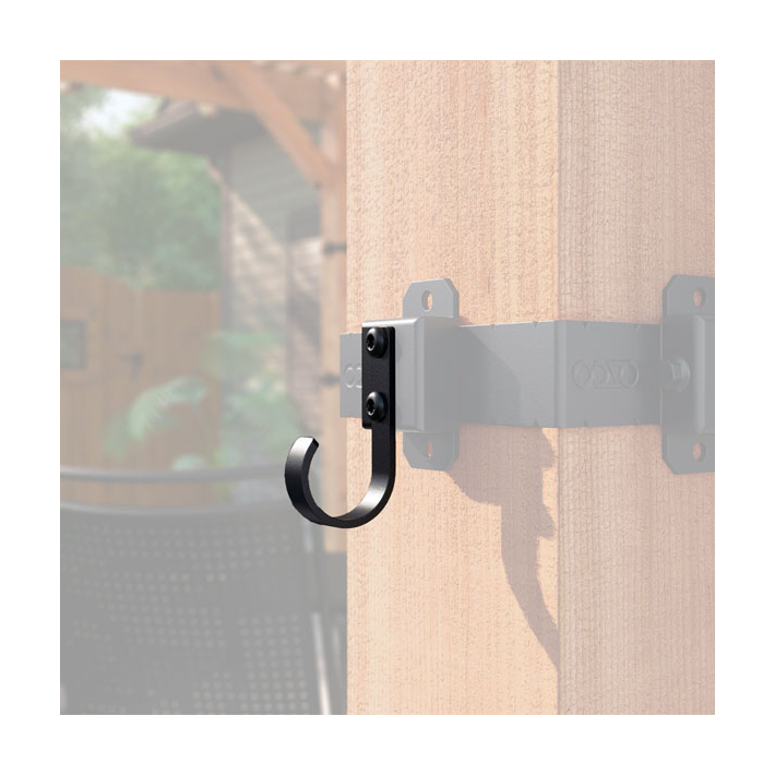 OZCO Towel Hook Installed