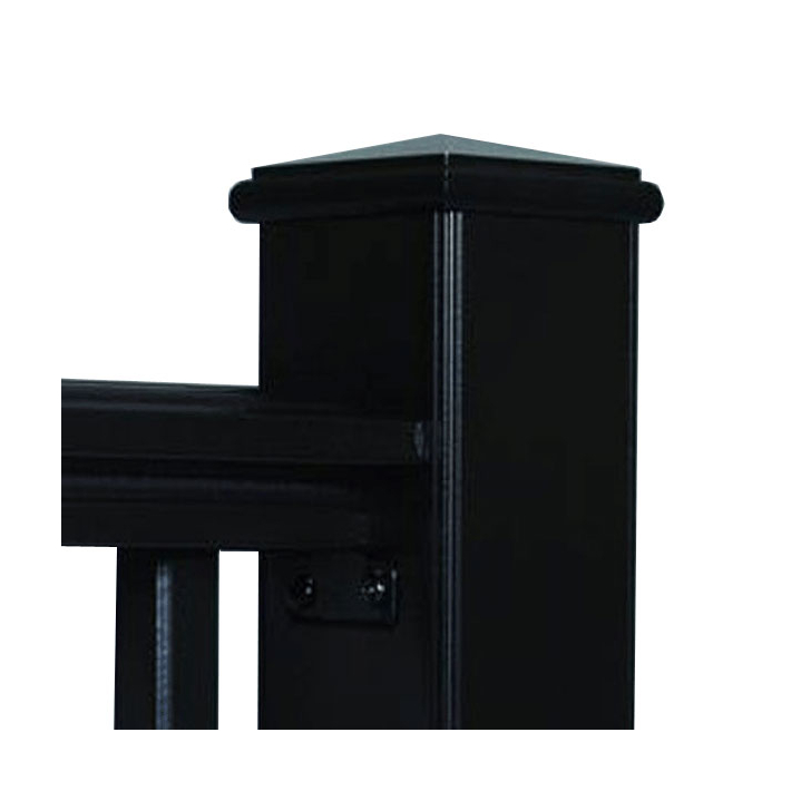 Azek Premier & Trademark Rail Post Sleeve - Black