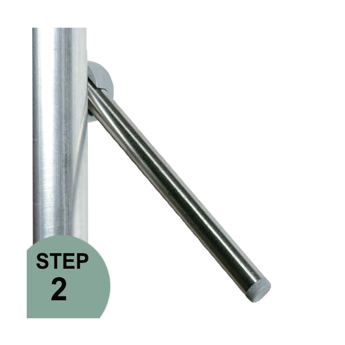 Prova Railing PA5a Steel Tube 42" rail In-FILL