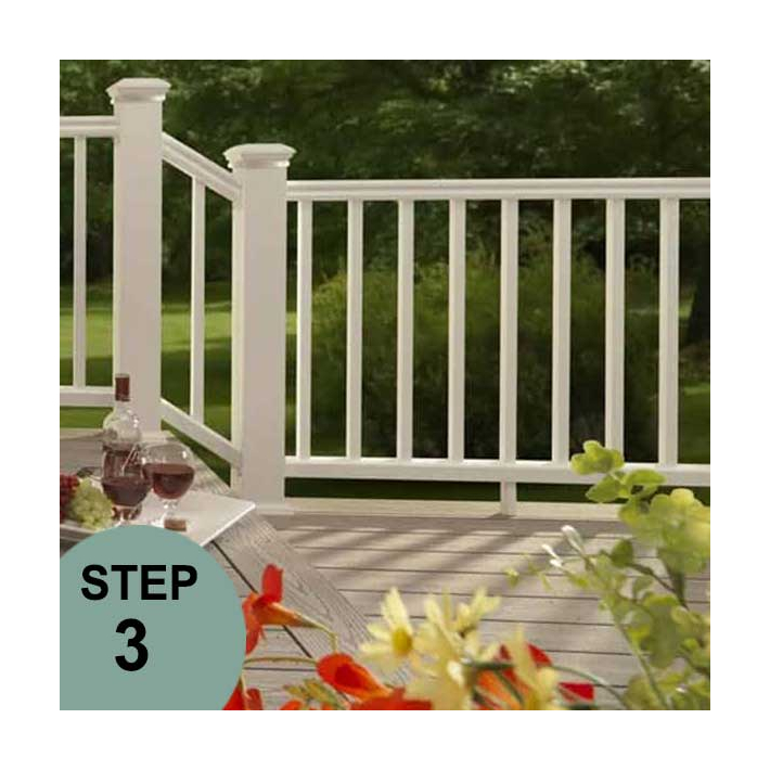 TimberTech RadianceRail Express Square Balusters