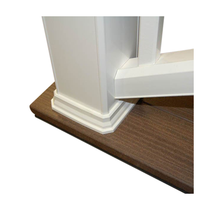 Timbertech Radiance Post Skirt - White