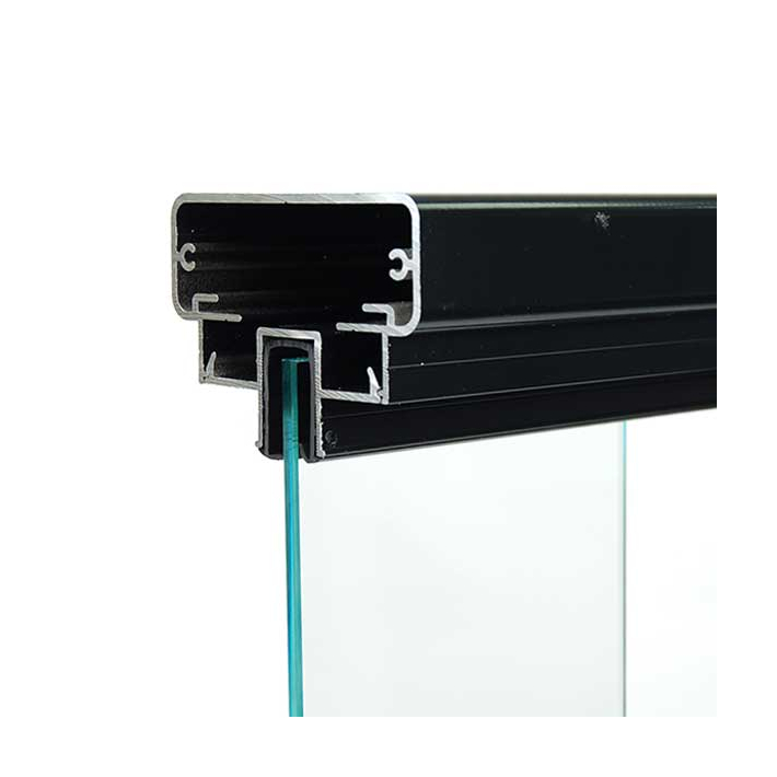 RailFX Upper Glass Rail Gasket With Glass