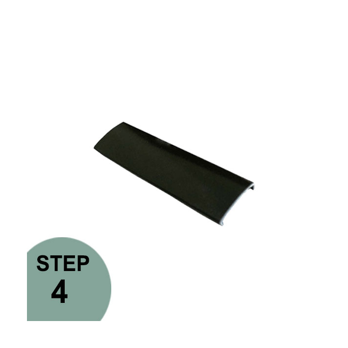 Regal Rail 4 Inch Spacers - Textured Black