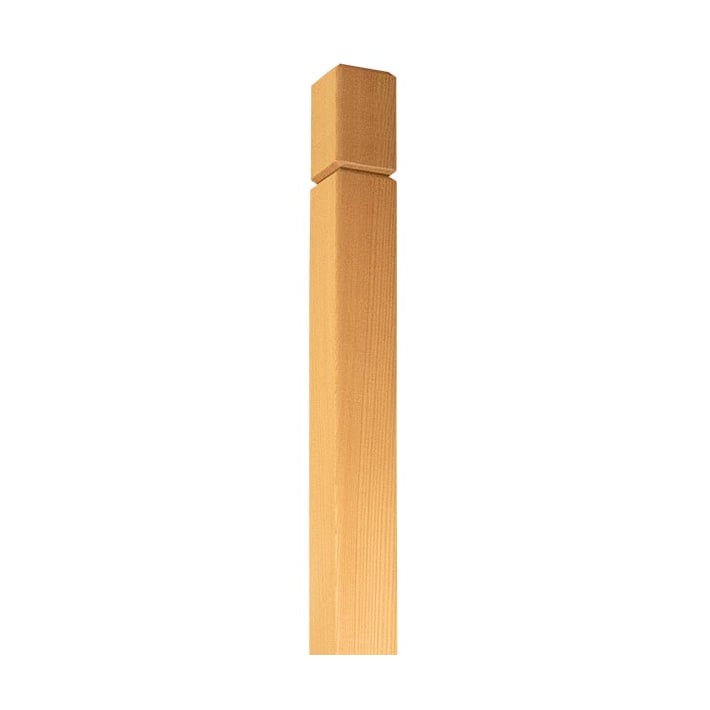 Single V Groove Newel - Turn