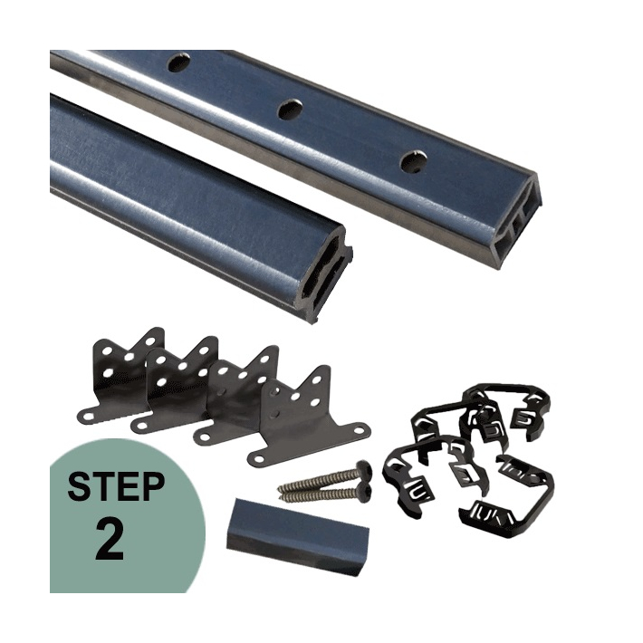 RadianceRail Express RAB Top & Bottom Rail Pack -Black