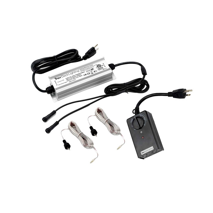 Trex DeckLights - 100 Watt Low Voltage LED Transformer and Photo / Timer