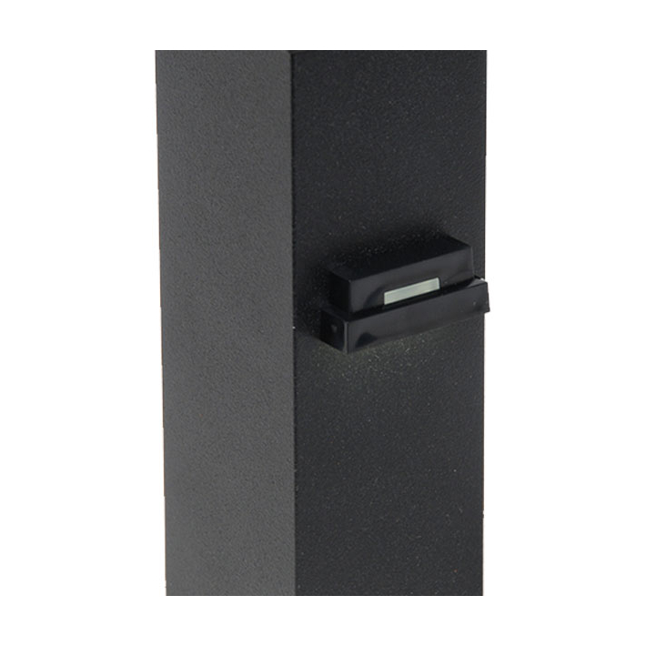 Magena Star Side Post Light - Installed