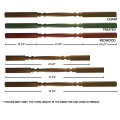 2" Contemporary Spindle - Type/Size